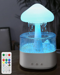 RainGlow™ Rain Cloud Humidifier & LED Mood Lamp
