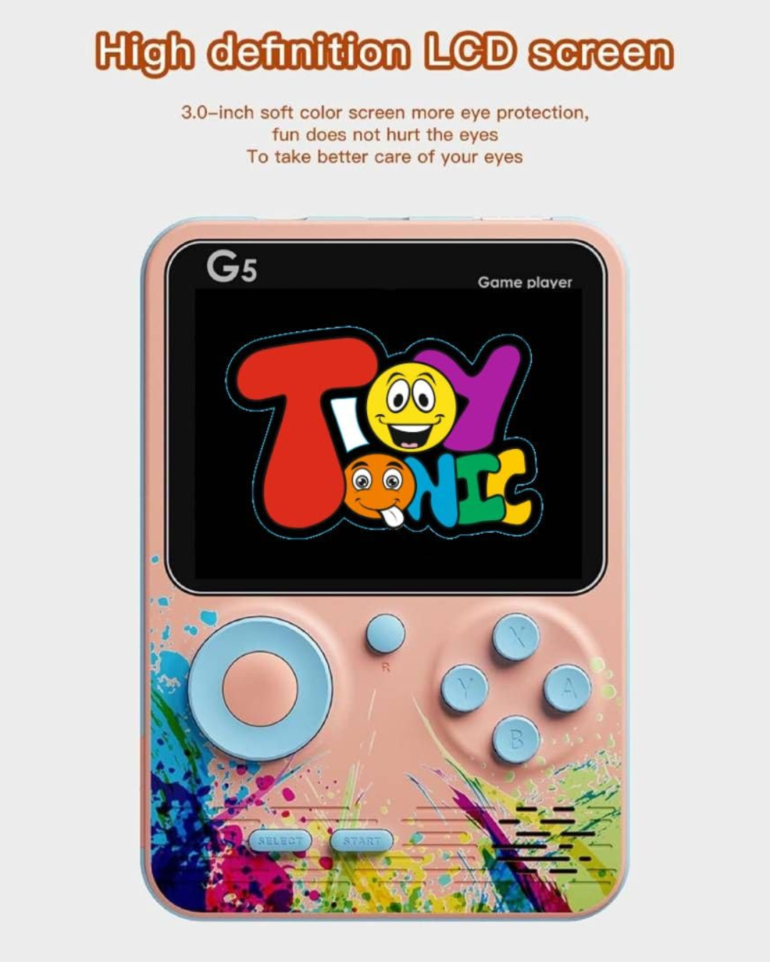RetroPlay™ G5 Handheld Game Console – 500+ Built-In Classic Games