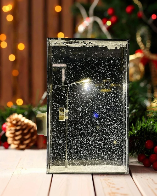 SnowGlow™ Falling Snow LED Mood Lamp