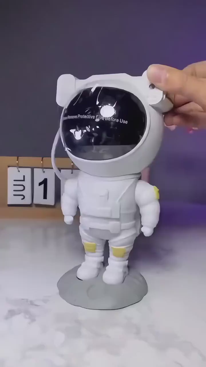 AstroGlow™ Astronaut Galaxy Projector & LED Mood Lamp