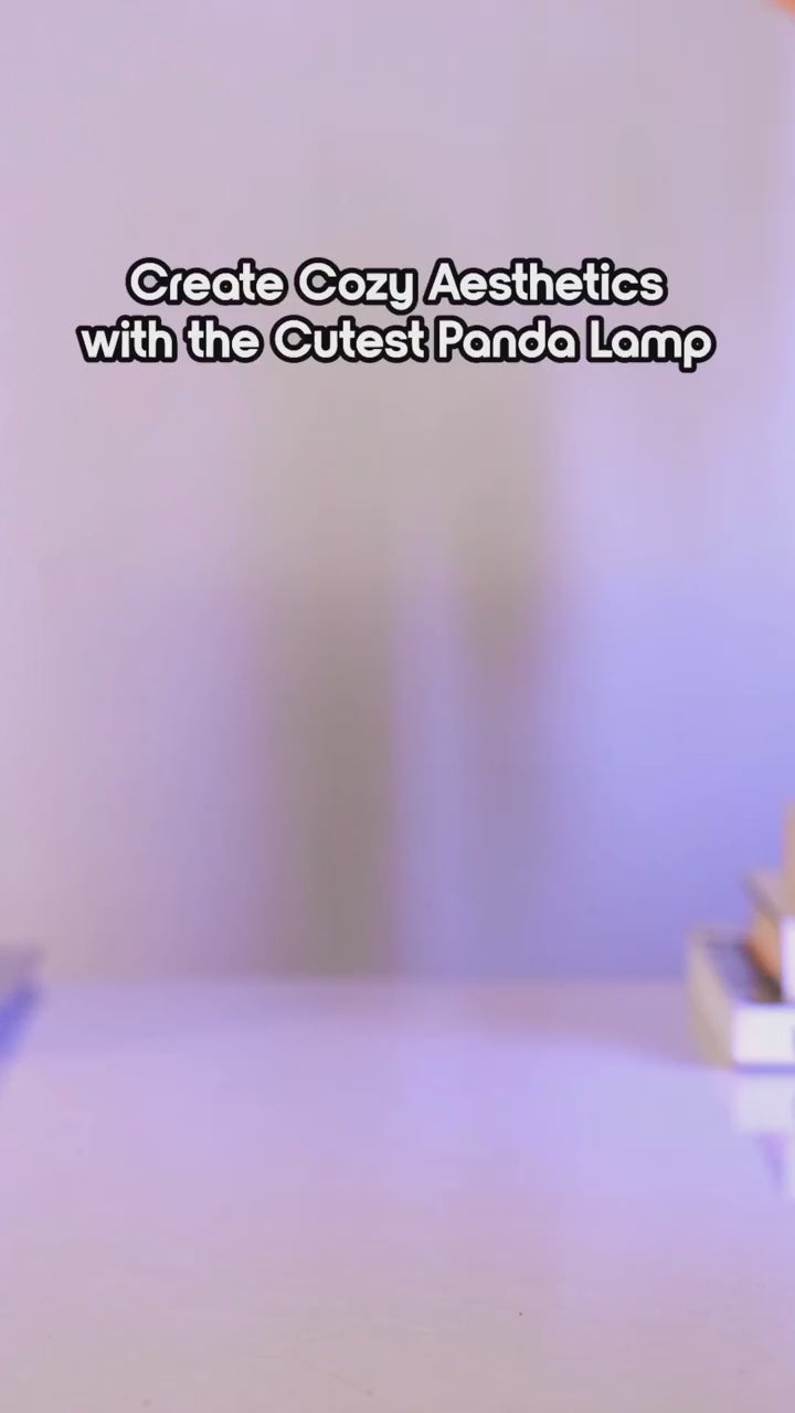 GlowPanda™ LED Night Light – Soft Touch Bedside Lamp